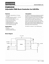 DataSheet FAN5232 pdf