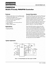 DataSheet FAN5234MTC pdf