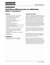 DataSheet FAN5240MTC pdf