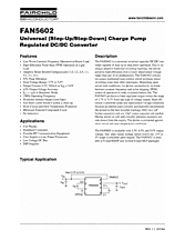 DataSheet FAN5602 pdf