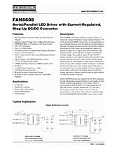 DataSheet FAN5608 pdf