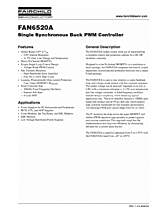 DataSheet FAN6520AM pdf