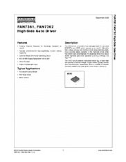 DataSheet FAN7361 pdf