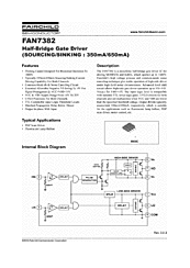 DataSheet FAN7382M pdf