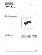 DataSheet FAN8001 pdf