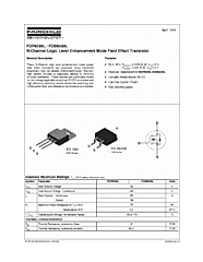 DataSheet FDB6030L pdf