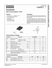 DataSheet FDH45N50F pdf