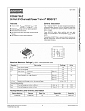 DataSheet FDS6673AZ pdf