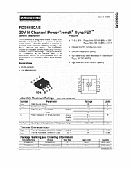 DataSheet FDS6680AS pdf