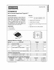 DataSheet FDS6690AS pdf