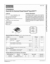 DataSheet FDS6990AS pdf