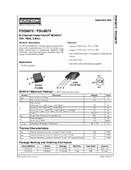 DataSheet FDU8870 pdf