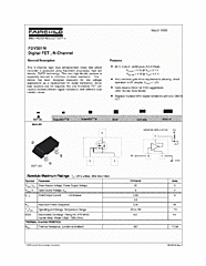 DataSheet FDV301N pdf