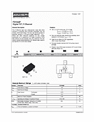 DataSheet FDV302P pdf