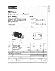 DataSheet FDW2520C pdf