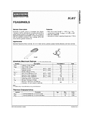 DataSheet FGA50N60LS pdf