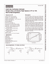 DataSheet FHP3130 pdf