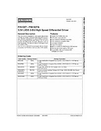 DataSheet FIN1027A pdf
