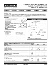 DataSheet FODM3010 pdf