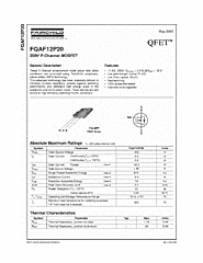 DataSheet FQAF12P20 pdf