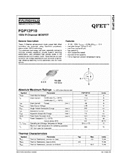 DataSheet FQP12P10 pdf