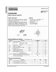 DataSheet FQP2NA90 pdf