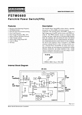 DataSheet FS7M0880 pdf