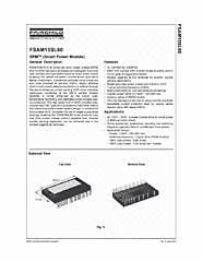 DataSheet FSAM15SL60 pdf