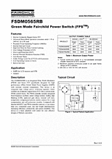 DataSheet FSDM0565RB pdf