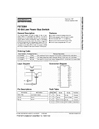 DataSheet FST3384 pdf