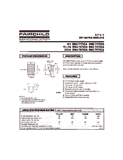 DataSheet GMx7x75CA pdf