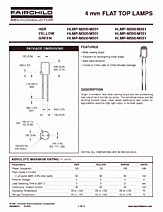 DataSheet HLMP-M200 pdf