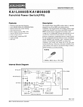 DataSheet KA1M0880B pdf