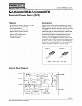 DataSheet KA3S0880RB pdf