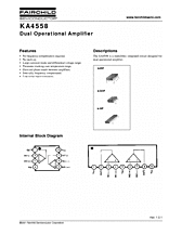 DataSheet KA4558 pdf