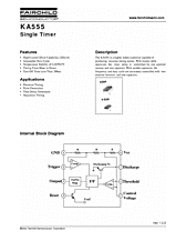 DataSheet KA555 pdf