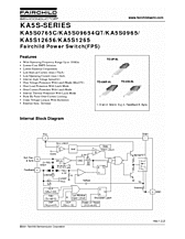 DataSheet KA5S0765C pdf