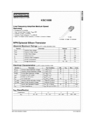 DataSheet KSC1008 pdf