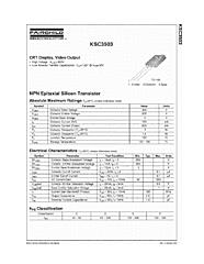 DataSheet KSC3503 pdf