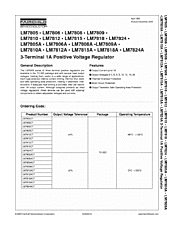 DataSheet LM7809 pdf