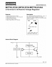 DataSheet MC78LxxA pdf