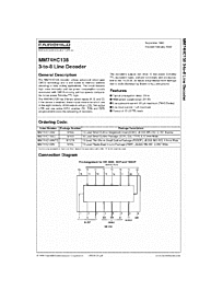 DataSheet MM74HC138 pdf