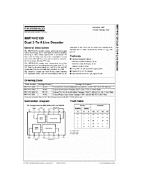 DataSheet MM74HC139 pdf