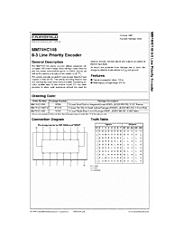 DataSheet MM74HC148 pdf