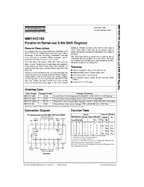 DataSheet MM74HC165 pdf