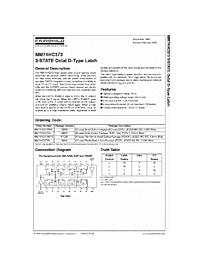 DataSheet MM74HC373 pdf