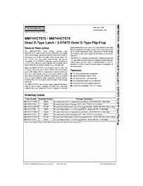 DataSheet MM74HCT573 pdf
