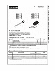 DataSheet MMBF4118 pdf