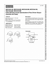 DataSheet MOC3031M pdf