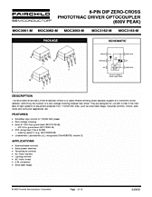 DataSheet MOC3061-M pdf